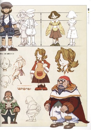 Final Fantasy IX - [Artbook] Final Fantasy IX Character Book